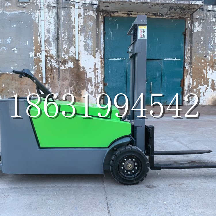 新宁县小型电动叉车1吨2吨步行站驾式电瓶堆高充电装卸车液压升降车铲车